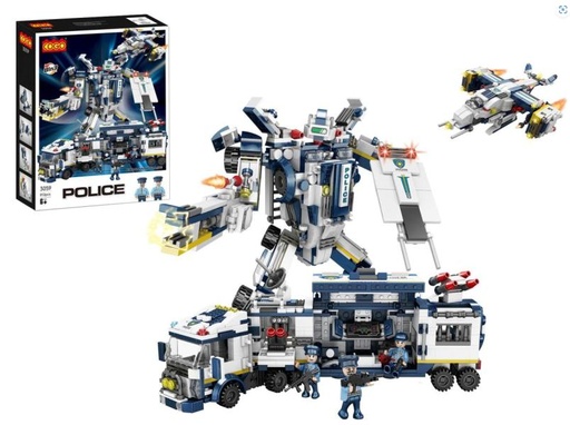 [CO3059] Cogo - Base de Comandos Armable 3en1 812pzs 6a+