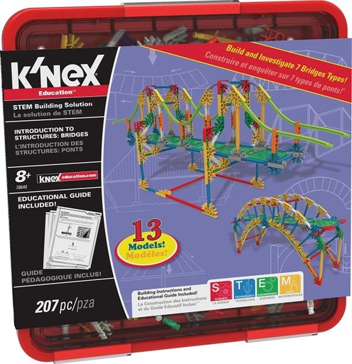 [BFKN78640] Contrucción de Puentes K´nex 7en1 8a+