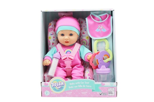 [GIG21206] Bebé con Silla de Carro Dream Collection 2a+