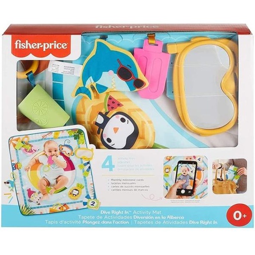 [MTGRR44] Fisher Price /  Mat de Actividades Diversión en la Alberca 0m+