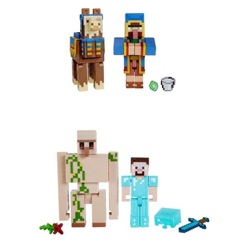 [MTGTT53] Minecraft Core Figura 3.25" Pack/2 (Surtido de 3 Se venden por Separado )6a+