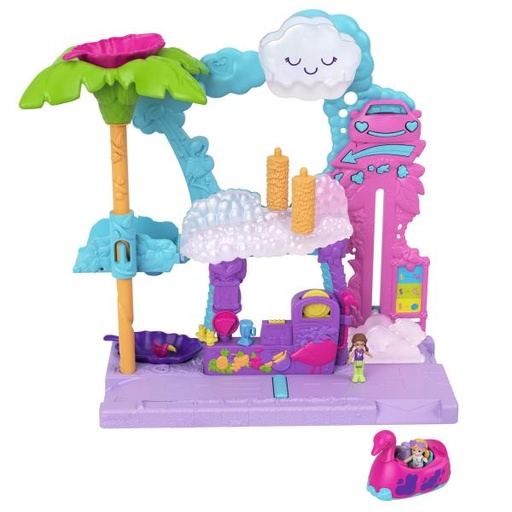 [MTHHJ05] Polly Pocket Lava Rapido Flamingo Divertido 4a+