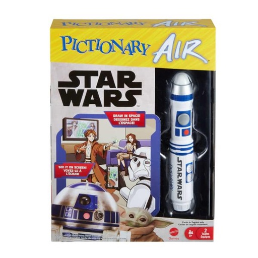 [MTHHM51] Mattel Games - Juego de Mesa Pictionary Air Star Wars 8a+