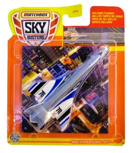 [MTHHT34] Matchbox Aviones Metálicos Sky Busters / Surtido de 6 ( Se venden por separado ) 3a+