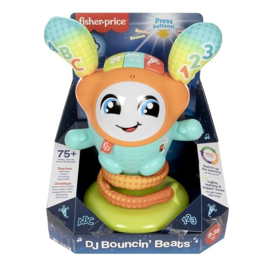 [MTHJP93] Fisher Price /  Dj Bouncy Salta y Aprende 9m+