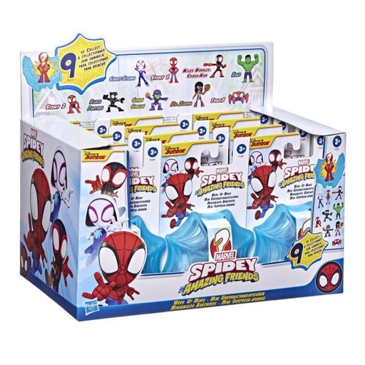 [HBF1491] Spidey and Amazing Friends Figuras Sorpresa Disp/12 3a+