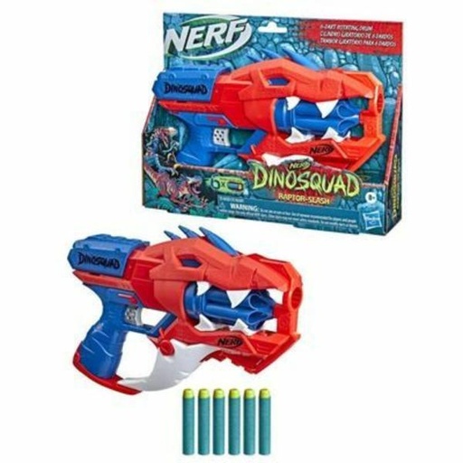 [HBF2476] Lanzador Nerf Dino Squad RaptorSlash 8a+(F2475)