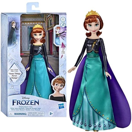 [HBF3255] Muñeca Reina Ana Aventura Musical Frozen ( Se venden por Separado Surtido de 2 ) 3a+