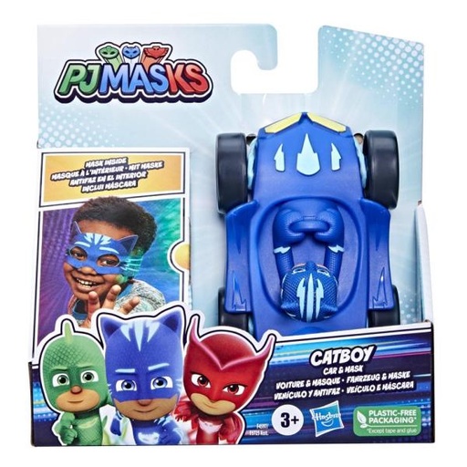 [HBF3725] PJ Masks Vehículo y Antifaz 3a+