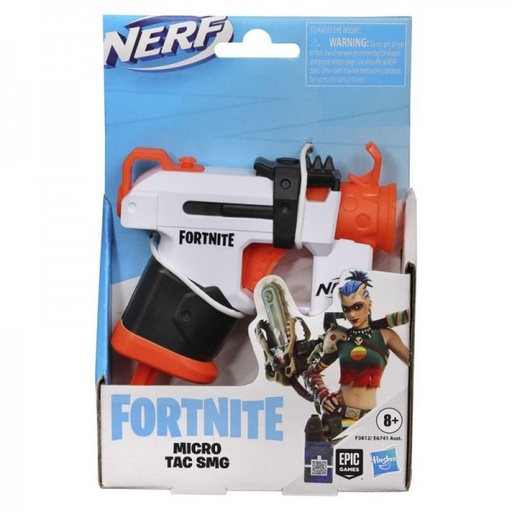 [HBF3812] Lanzador Nerf Micro Tag SMG 8a+