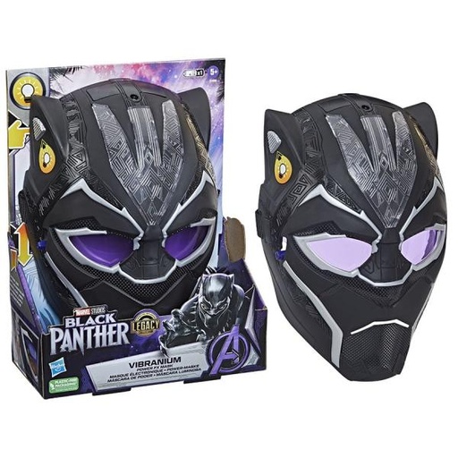 [HBF5888] Mascara de Poder Pantera Negra con Luz 5a+