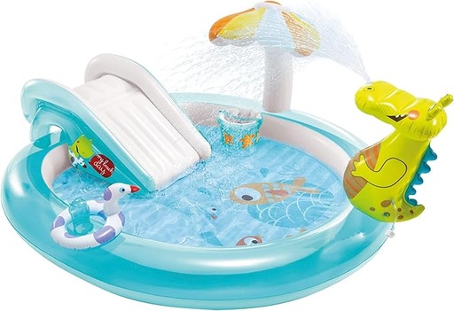 [INT57165] Centro de Juegos Inflable Cocodrilo 2.01m x 1.70m x 84cm
