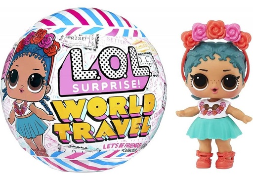 [MG576006] Muñeca L.O.L. Surprise World Travel Displ/18 3a+