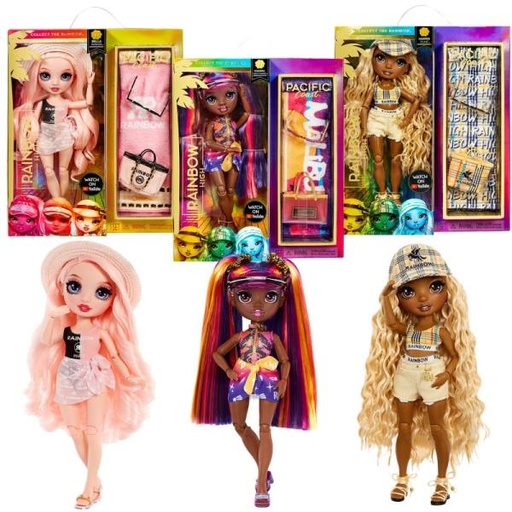 [MG578345] L.O.L Rainbow High Pacific Coast / Surtido de 3 (Se venden por Separado) 3a+