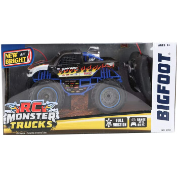 [NB2451] Carro Control Remoto Monster Truck Team Bigfoot Escala 1:24 New Bright