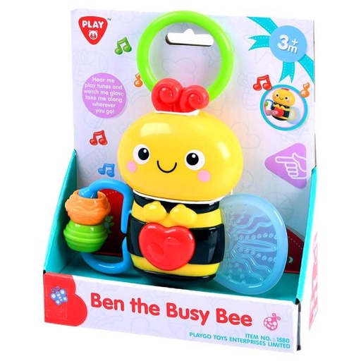 [PG1580] Sonajero para Bebé Abeja 3m+