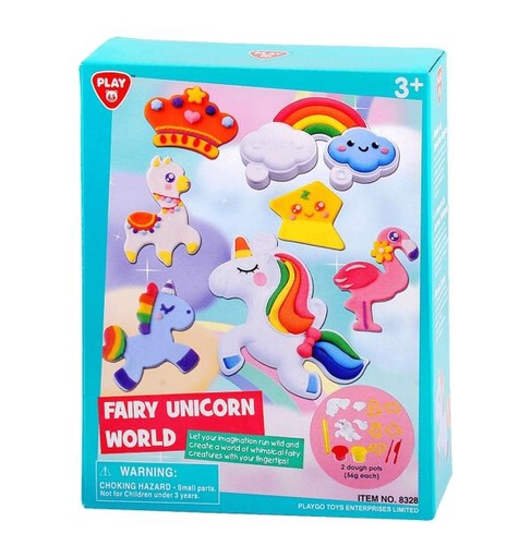 [PG8328] Plasticina con Accesorios de Unicornio 3a+