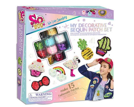 [TA06058] Set de Parches de Lentejuelas Decorativos 8a+