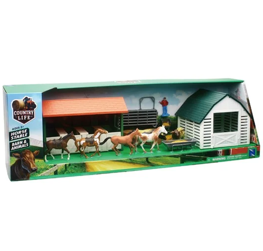 [TY05516A] Granja Set de Caballeriza  Country Life 3a+