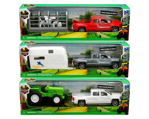 [TY19595] Carro Chevrolet Silverado 1500 - Escala: 1:43 5a+ ( Surtido de 3 - Se venden por Separado )