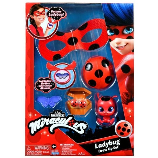 [BT50600] Set de Accesorios de Rol Miraculous Lady Bug 4a+
