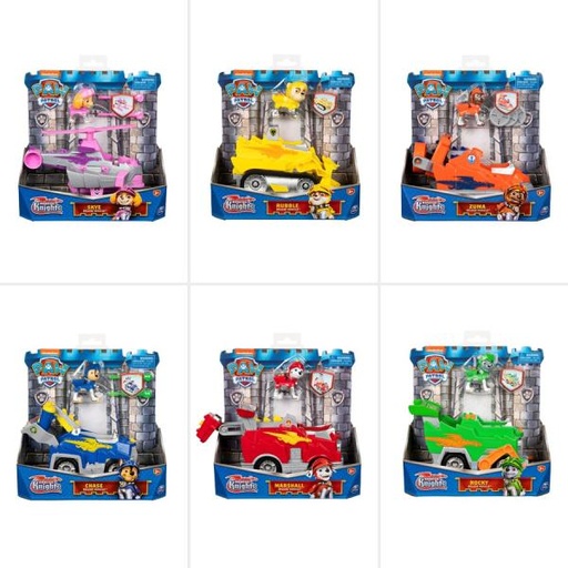 [BT6062181] Vehículos Deluxe Paw Patrol Rescue Knights Surt/6 3a+
