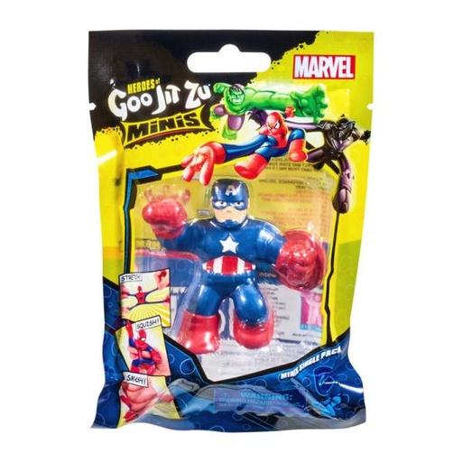 [BT41160] Goo Jit Zu Marvel Mini Figuras Surtido 4a+