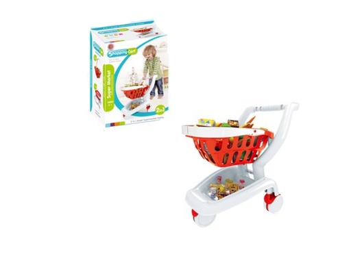 [WW92213] Carrito de Compras 2en1 27pzs 3a+(436212)