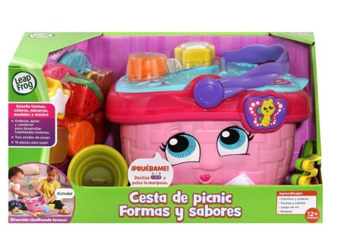 [BTLF603639] Cesta de Picnic Formas y Sabores 12m+
