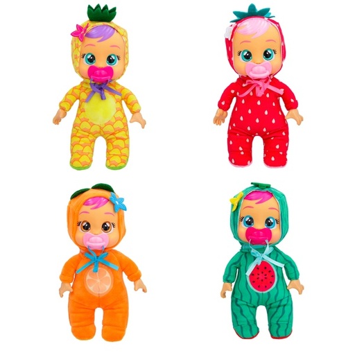 [IMC86302] Cry Babies Tiny Cuddles Tutti Frutti Surtido de 4 / 18m+ ( Se Venden Por Separado )