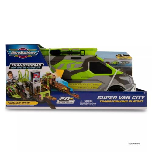 [JZMMW0215] Micro Machines Set de Juego Súper Van City 4a+