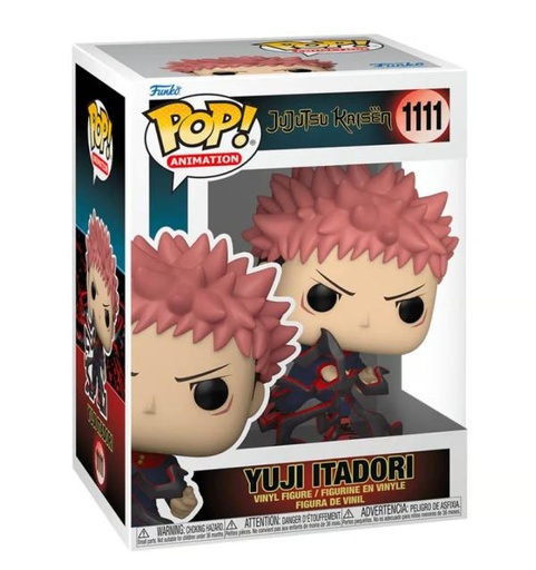 [FK61358] Figura Funko Pop! Jujutsu Kaisen (1111) Yuji Itadori 3a+
