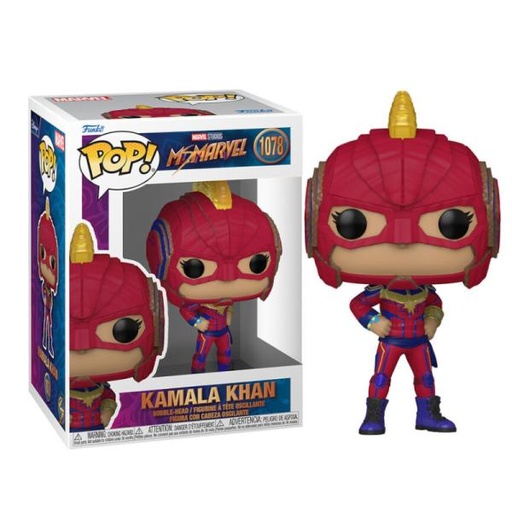 [FK59496] Figura Funko Pop! Marvel MS Marvel (1078) Kamala Khan 3a+