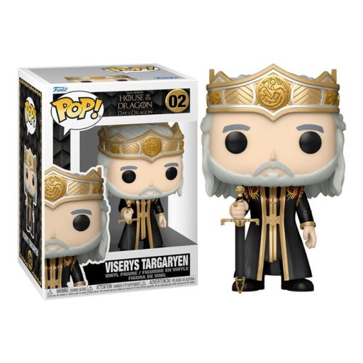 [FK65608] Figura Funko Pop! House Of The Dragon (02) Viserys Targaryen 3a+