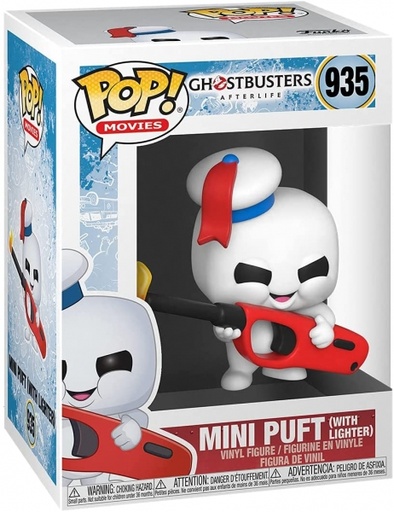 [FK48491] Figura Funko Pop! Movies Ghostbusters (935) Mini Puft With Lighter 3a+
