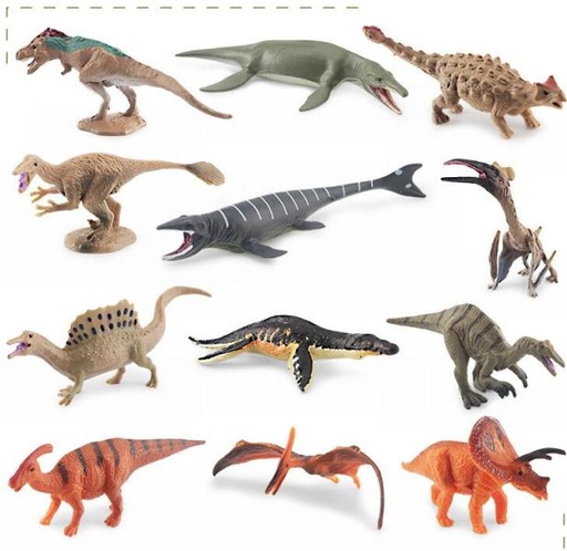 [WWKZ9569F] Mini Dinosaurios Blister Largo Set de 6 3a+ (446396)