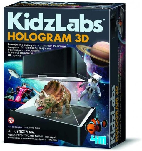 [4M3394] Kidz Labs Proyector de Hologramas 8a+