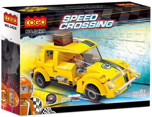 [CO3428] Carro Speed Crossing Amarillo 193pzs 6a+