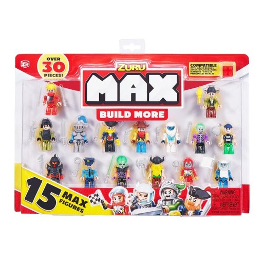 [ZU8344] Mini Figuras Max Build More Surtido 3a+