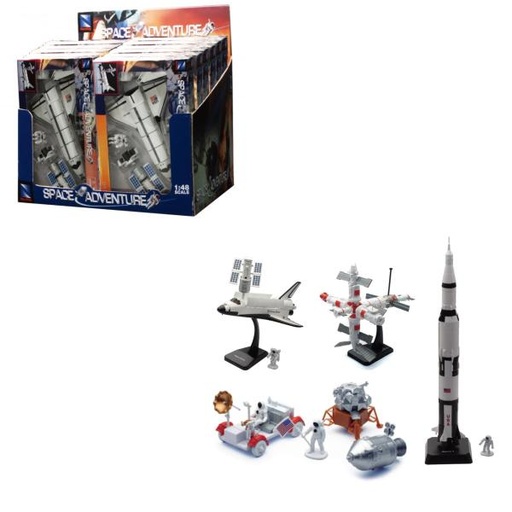 [TY20407] Juego Modelos Aventura Espacial Display/12 Surt/4 8a+