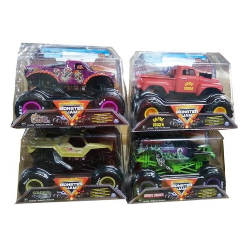 [BT6056371] Vehículos Monster Jam True Metal 1:24 3a+