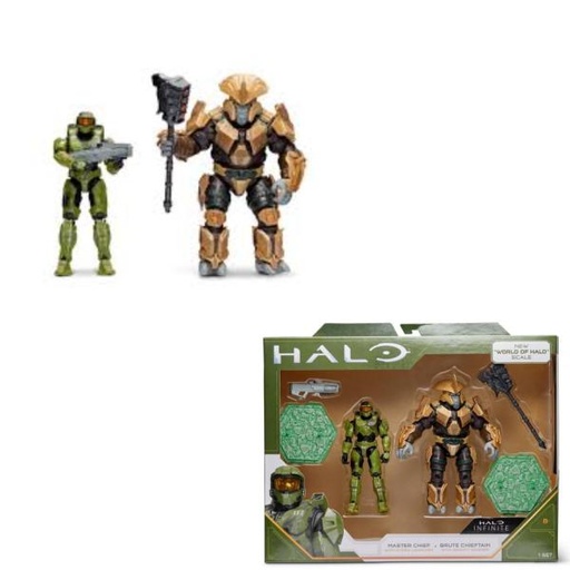 [JZHLW0008] Figuras Halo Infinite Heroe vs Villano Surt/3 8a+