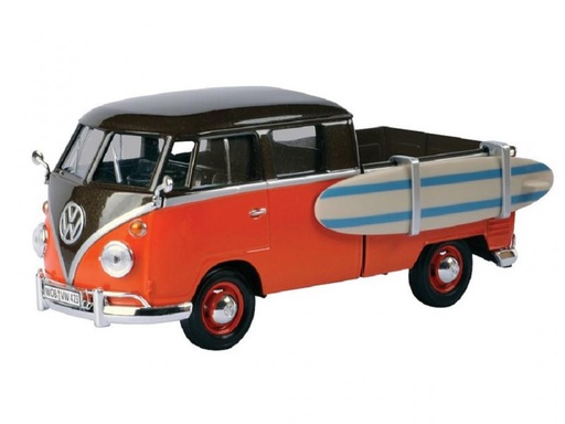 [MX79560] Carro 1:24 Volkswagen Pickup con Tabla de Surf 14a+