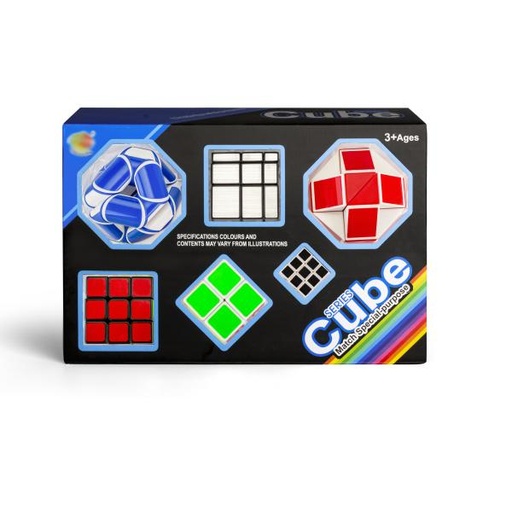 [WWFX7759] Juego de Cubos Mágicos Set de 5 3a+ (442558)