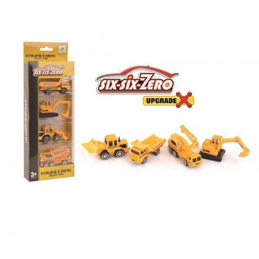 [WW660A141] Vehículos de Construcción Set de 4 3a+ (441445)