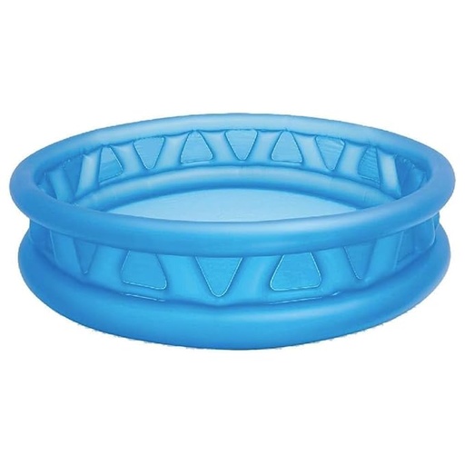 [INT58431] Piscina Inflable Azul de 2 Anillos Tamaño: 188x46cm 3a+