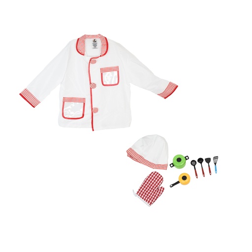 [WW6998] Disfraz de Chef (Talla S-L) 3a+ (440448)