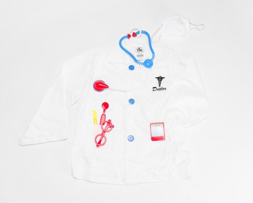 [WW6992DC] Disfraz de Doctor (Talla SL) 3a+ (440424)