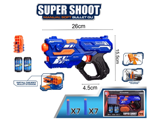 [WW7037] Lanzadardos Blaze Storm 20pzs 6a+ (419345)