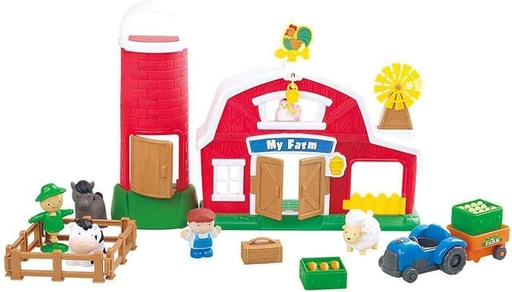 [PG9857] Set Vida en la Granja 19pzs con 6 Melodías 18m+